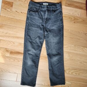 Madewell perfect vintage crop jeans size 26